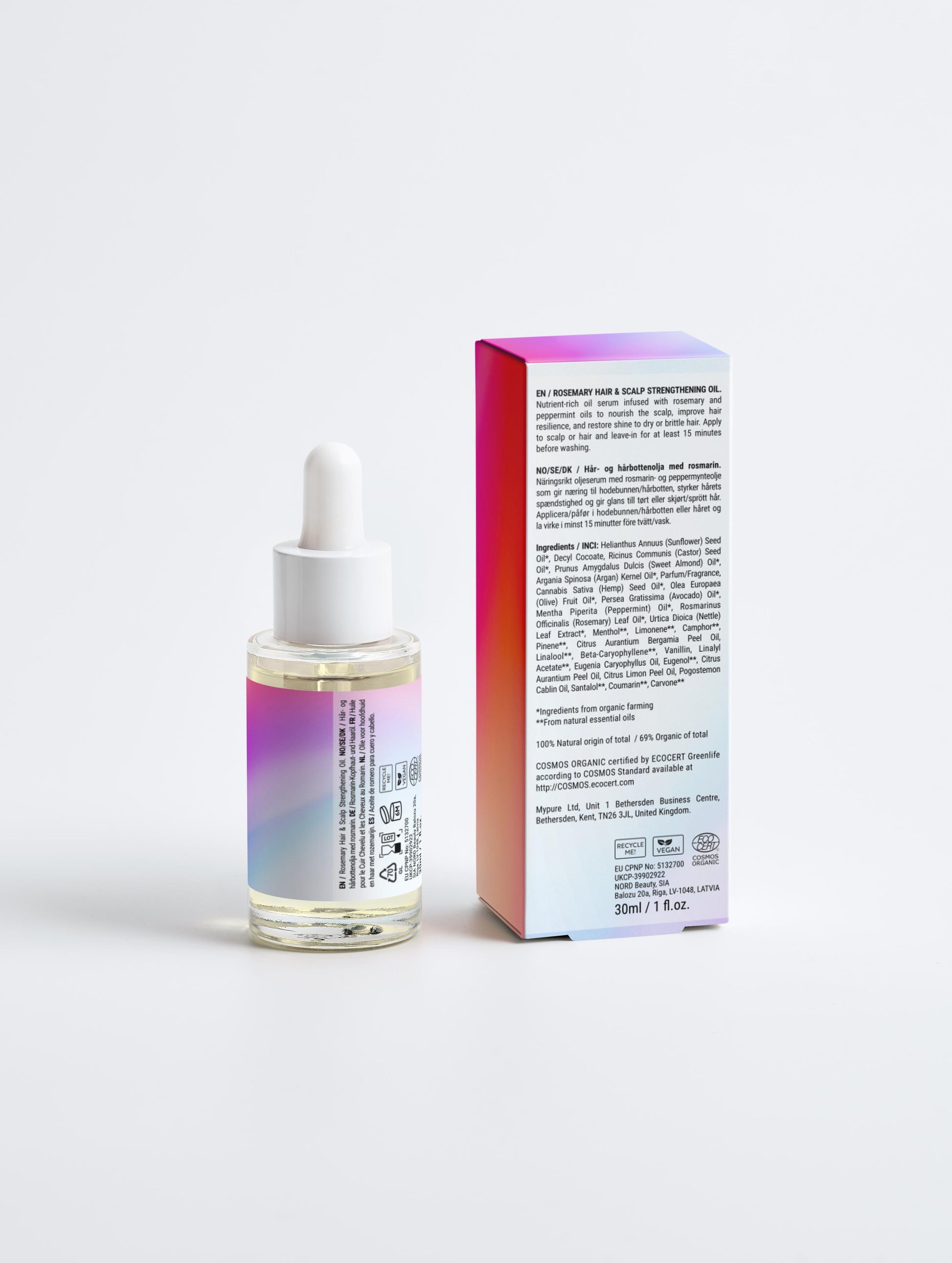 Rosemary Hair & Scalp Strengthening Oil