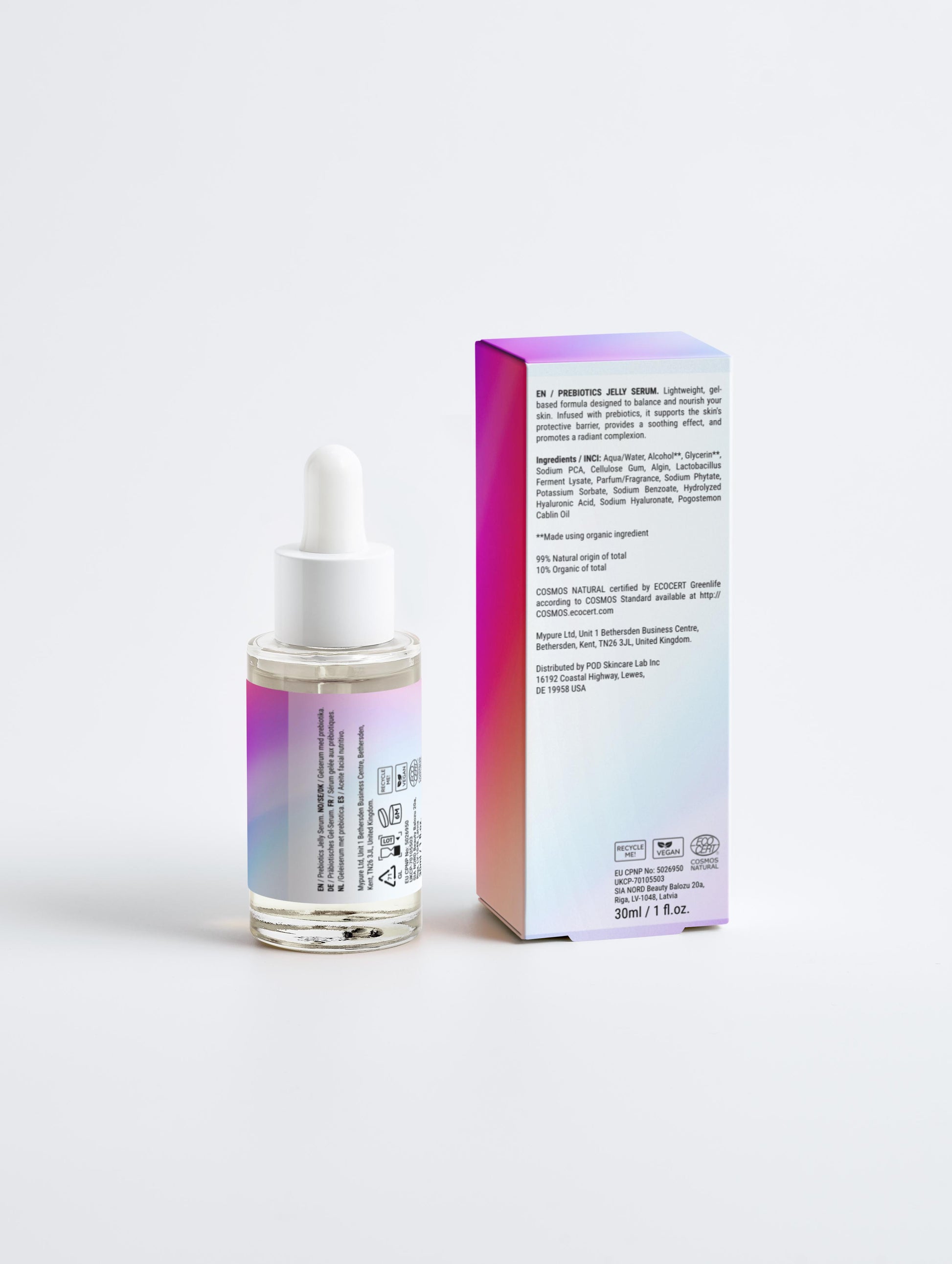 Bioactive Prebiotics Jelly Serum