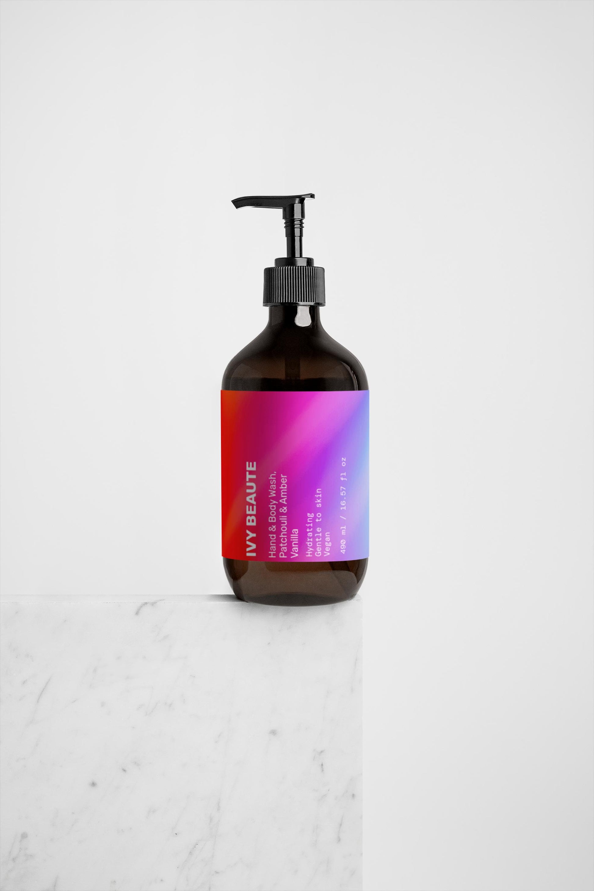 Hand & Body Wash, Patchouli & Amber Vanilla