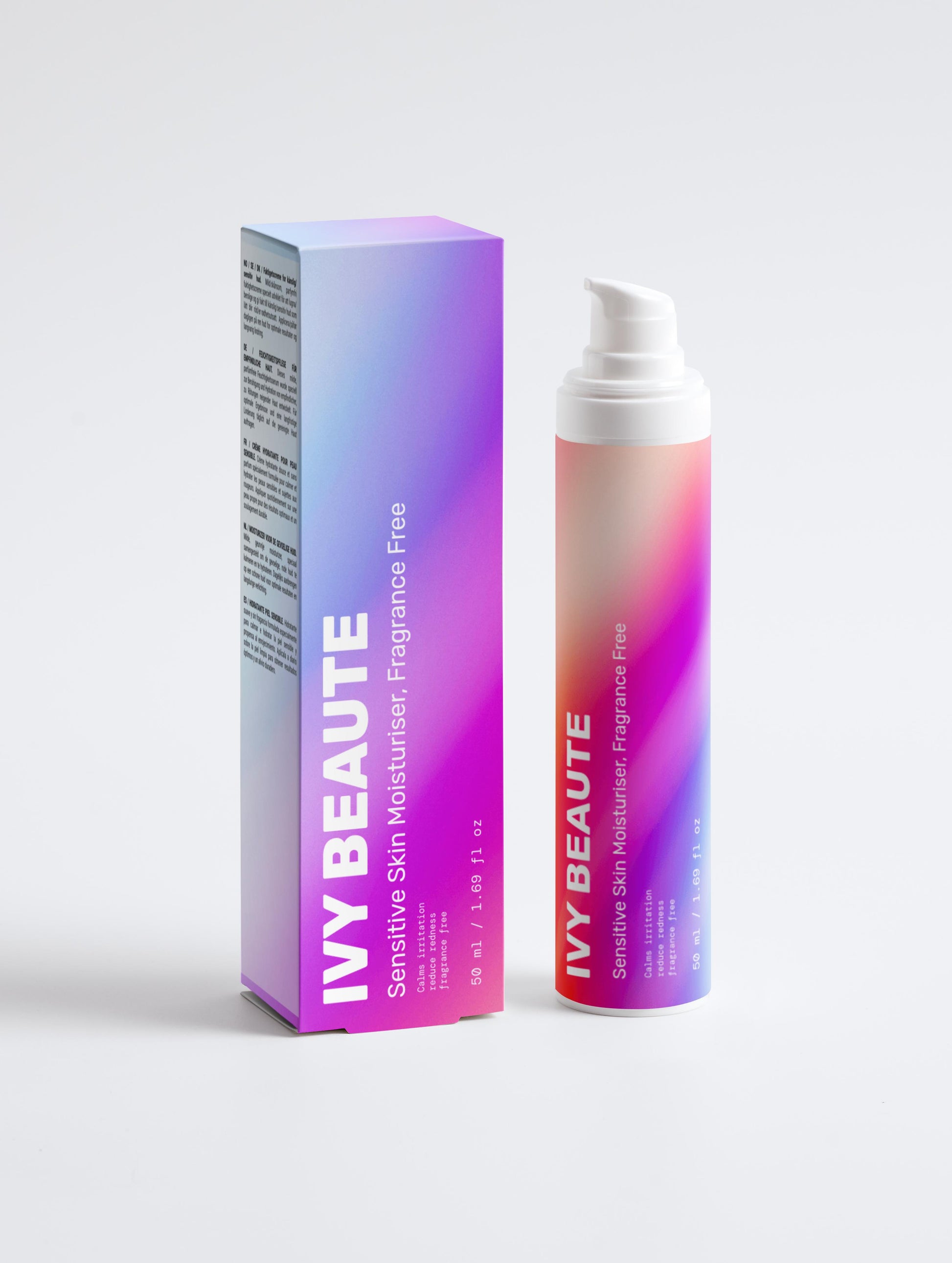 Sensitive Skin Moisturiser, Fragrance Free