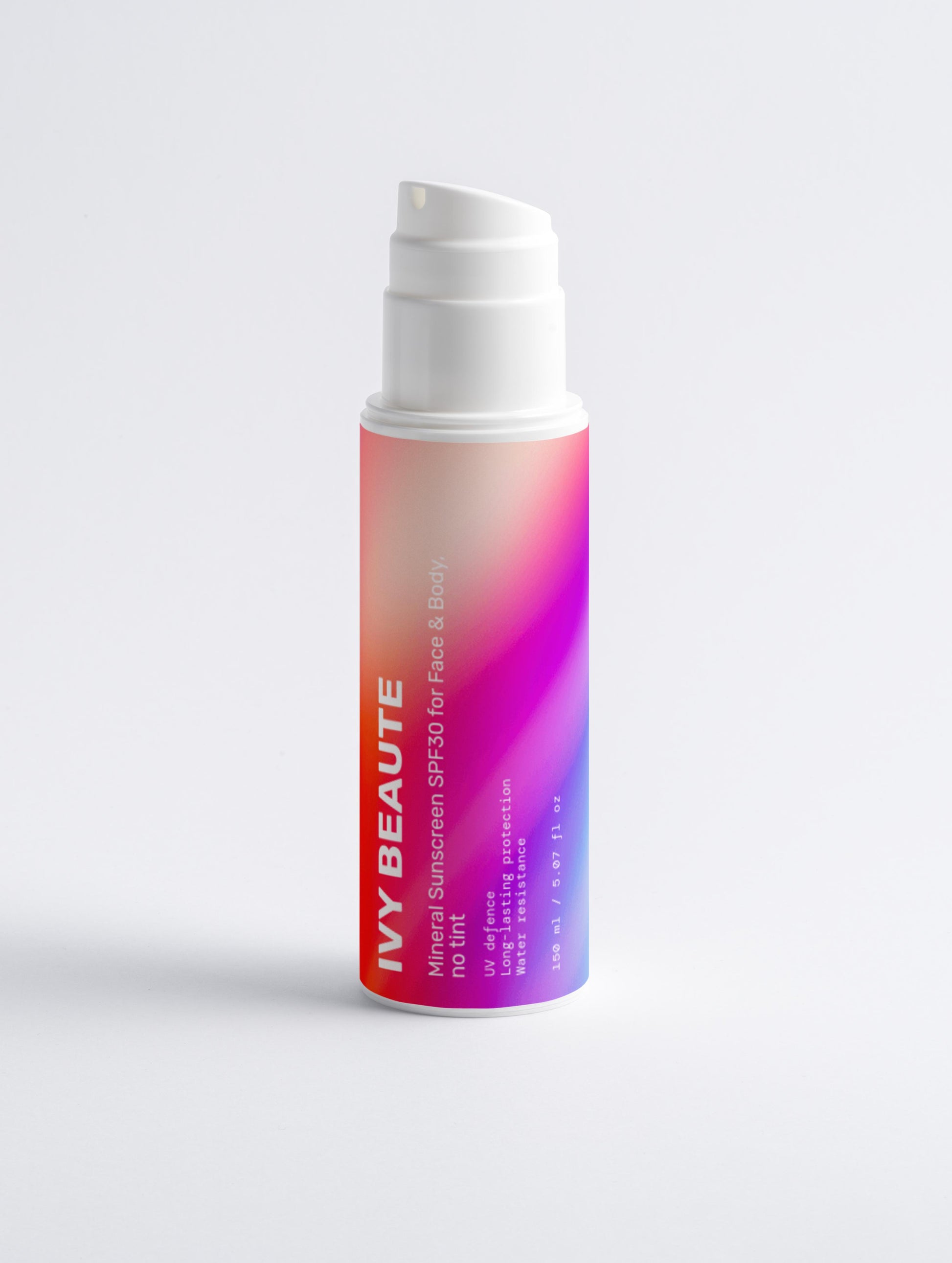 Mineral Sunscreen SPF30 for Face & Body, no tint